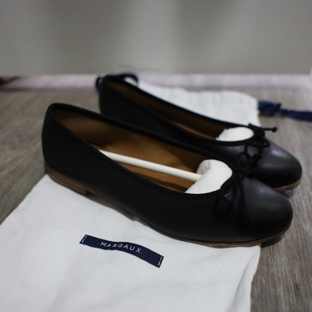 Women's Margaux The Demi Black Ballet Flat - Picture 2 of 7